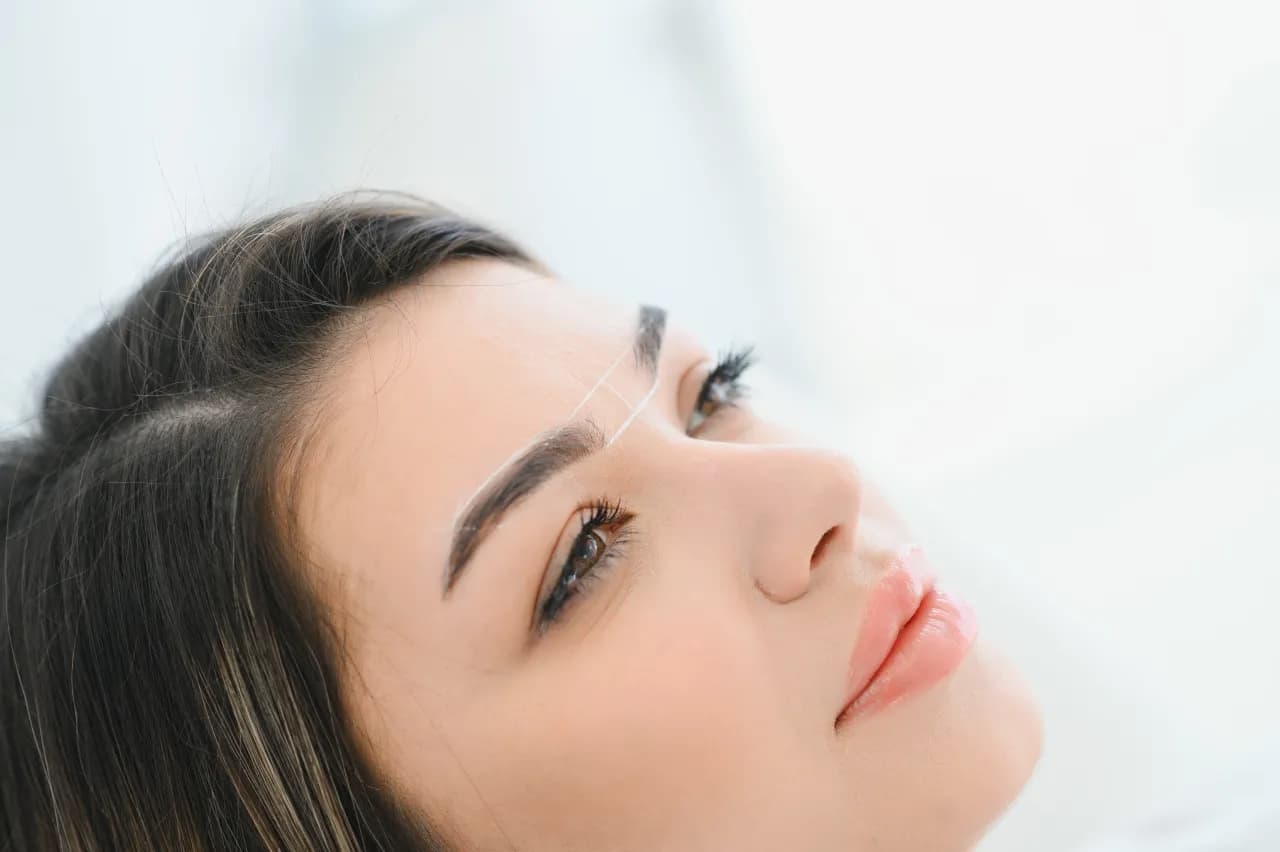 Jak wygląda koloryzacja czarnymi farbkami do brwi?