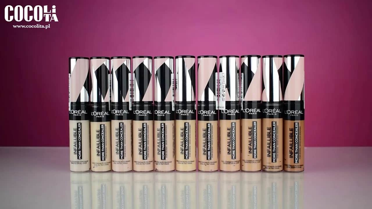 Korektor L'Oréal Infallible – jak wybrać idealny kolor dla siebie