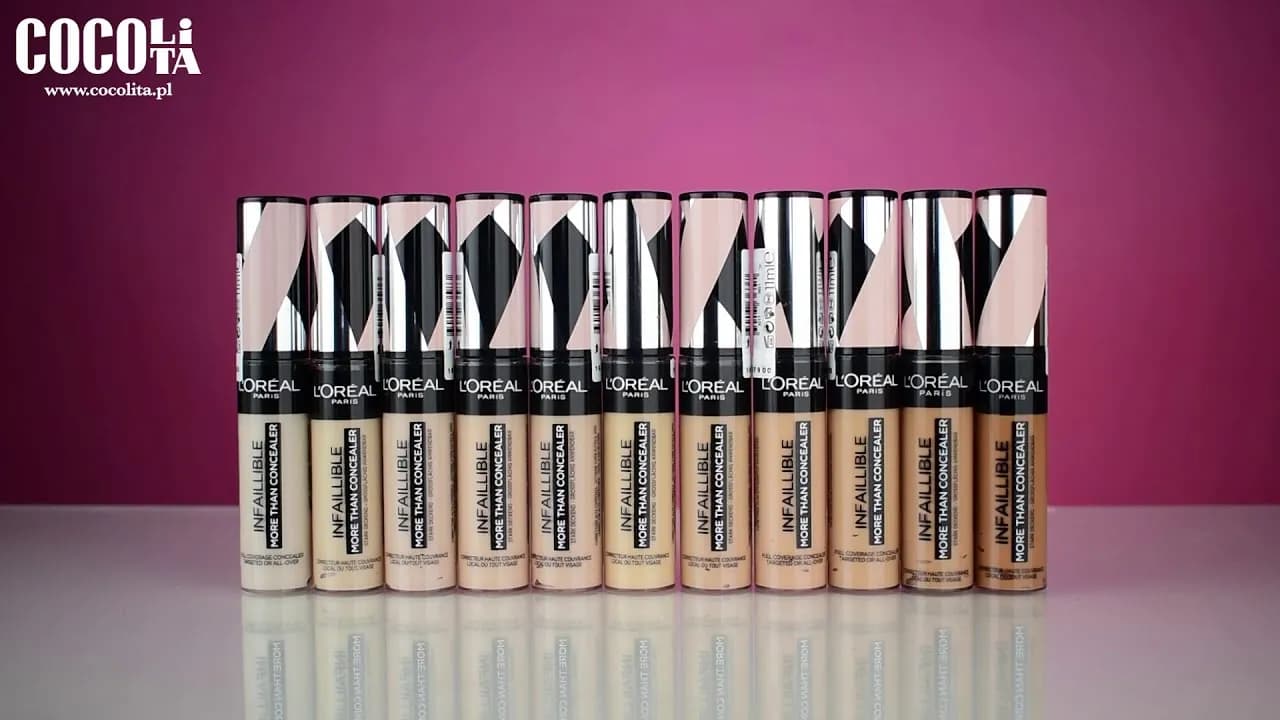 Korektor L'Oréal Infallible – jak wybrać idealny kolor dla siebie