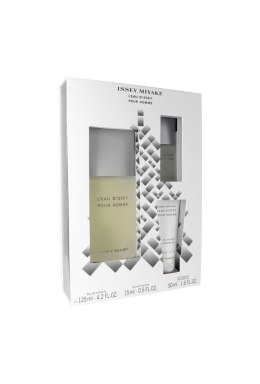 Set Issey Miyake L`Eau D`Issey Pour Homme Edt 125ml + Shower Gel 50ml + Edt 15ml
