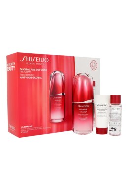 Set Shiseido Global Age Defense Ultimune Power Infusing Concentrate 50ml + Clarifying Foam 30ml + Treatment Softener 30ml