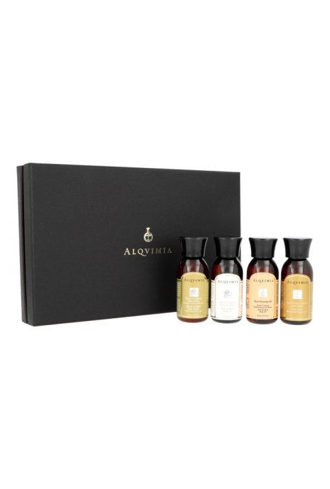 Set Alqvimia Bestsellers Supreme Beauty & Spa Anti-Stress Bath and Shower Gel 30ml + Body Sculptor Body Oil 30ml + Bust Firming 