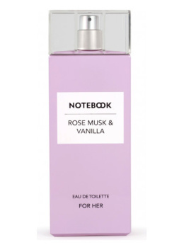 Flakon Notebook Rose Musk & Vanilla For Her Edt 100ml