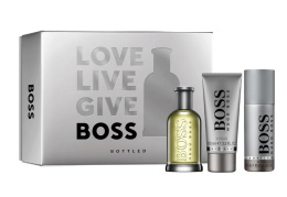 Set Hugo Boss Bottled Edt 100ml + Deodorant 150ml + Shower Gel 100ml