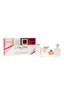 Set Lancome Miniatures Best Of Lancome Fragrances: Tresor Edp 7,5ml + Idole Edp 5ml + La Vie Est Belle Edp 4ml + Miracle Edp 5ml