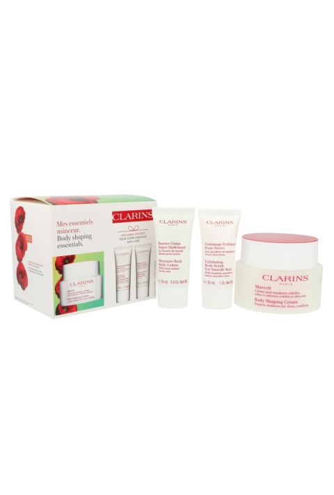 Zestaw Clarins Masvelt Body Shaping Cream 200ml + Exfoliating Body Scrub 30ml + Body Lotion 30ml