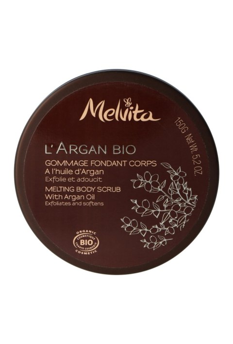 Melvita L`Argan Bio Melting Body Scrub With Argan Oil 150g