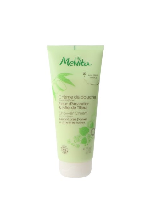 Melvita Shower Cream Almond Tree Flower & Lime Tree Honey 200ml