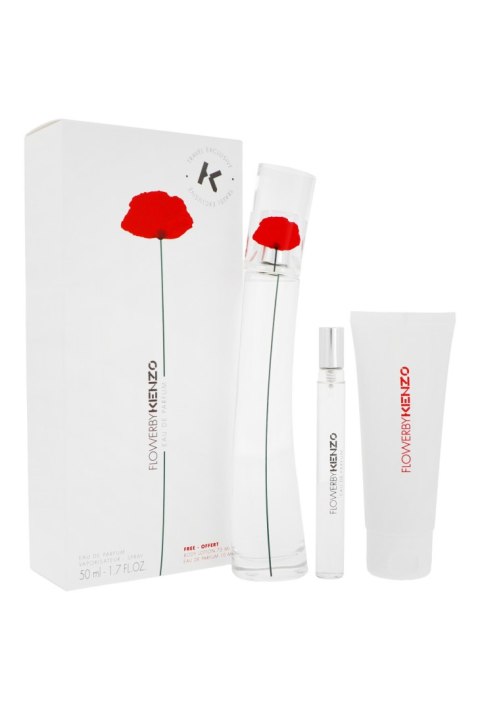 Zestaw Kenzo Flower By Kenzo Edp 50ml + Edp 10ml + Body Lotion 75ml