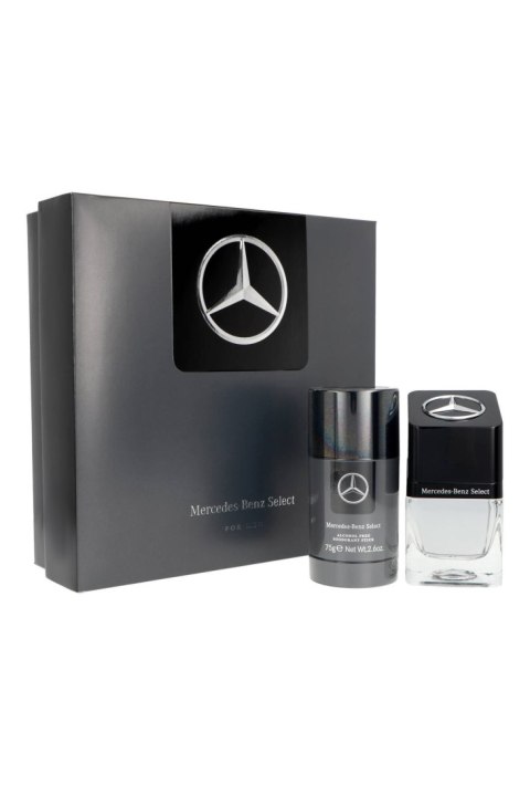 Zestaw Mercedes-Benz Select For Men Edt 50ml + Alcohol Free Deo Stick 75g