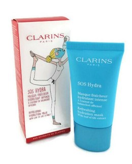 Clarins Sos Hydra Refreshing Hydration Mask With Leaf Of Life Extract 15ml