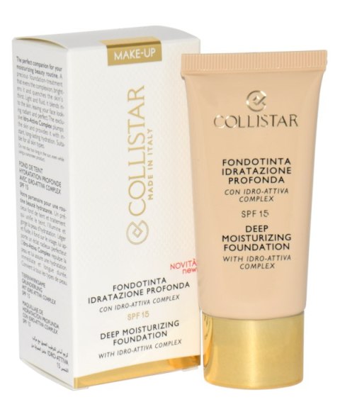 Collistar Deep Moisturizing Foundation - 6 Sun 30ml