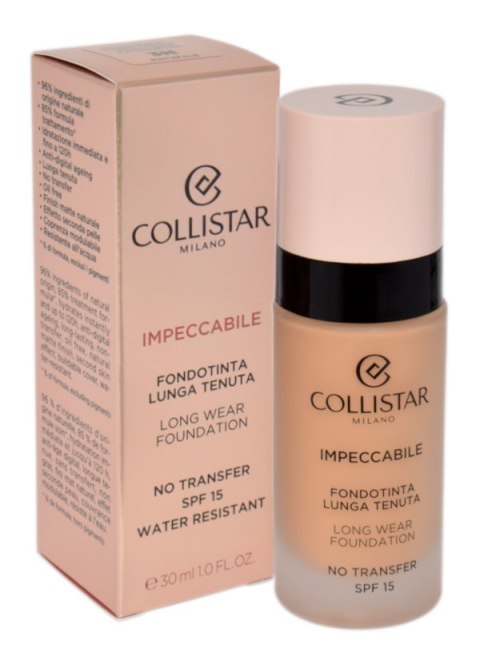 Collistar Impeccabile Long Wear Foundation Spf 15 3N - Natural 30ml