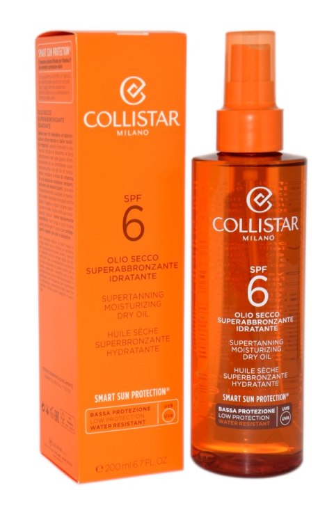 Collistar Supertanning Dry Oil Spf 6 200ml