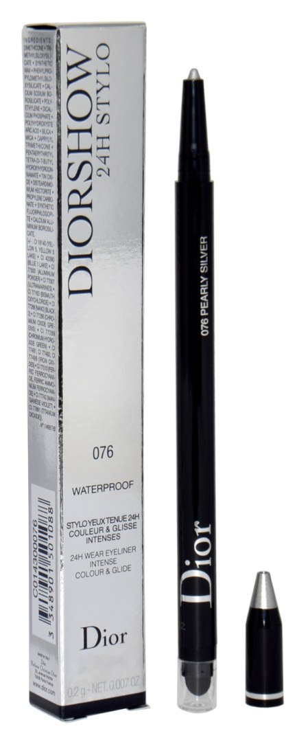 Dior Diorshow 24H Stylo Waterproof Eyeliner 076 Pearly Silver 0,2g