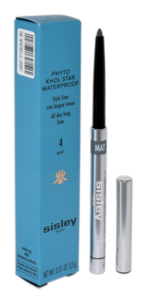 Sisley Phyto - Khol Star Waterproof Stylo Liner 4 Matte graphite 0,3g