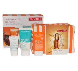 Zestaw Clarins Face National Expert Sun Care Face Cream Spf50+ 50ml + After Sun 75ml + Cryo Mask Trial Size 15ml