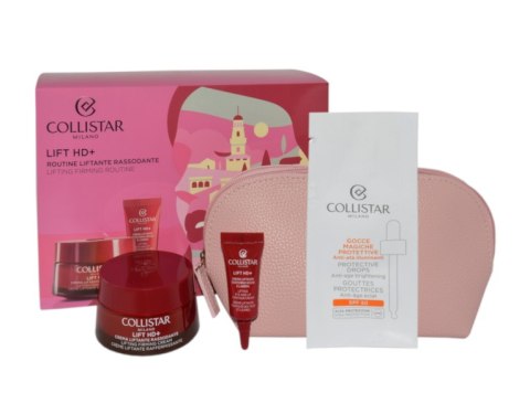 Zestaw Collistar Firming Lifting Cream 50ml + Lifting Eye And Lip Contour Cream 15ml + Protective Magic Drops Sachet + Cosmetics