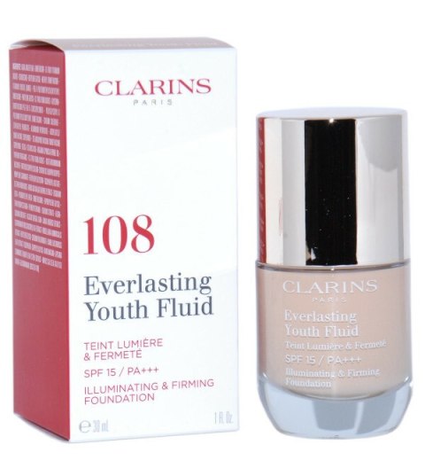 Clarins Everlasting Youth Fluid 108 Sand 30ml